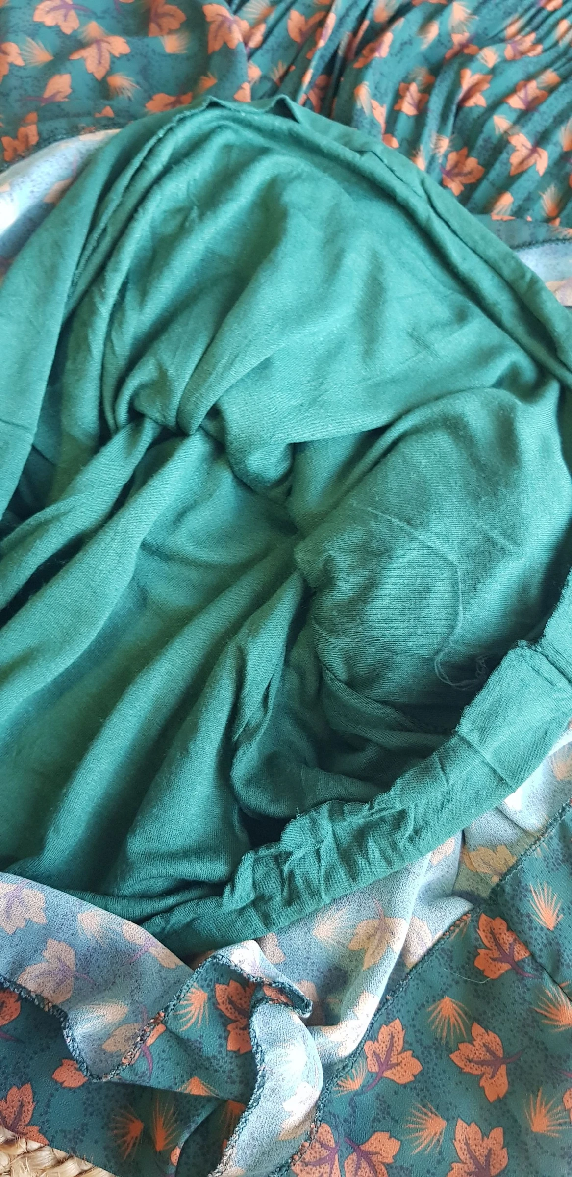 💚 vestido plisado y floreado mujer T38 💚 – photo 6